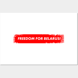 Freedom for Belarus Posters and Art